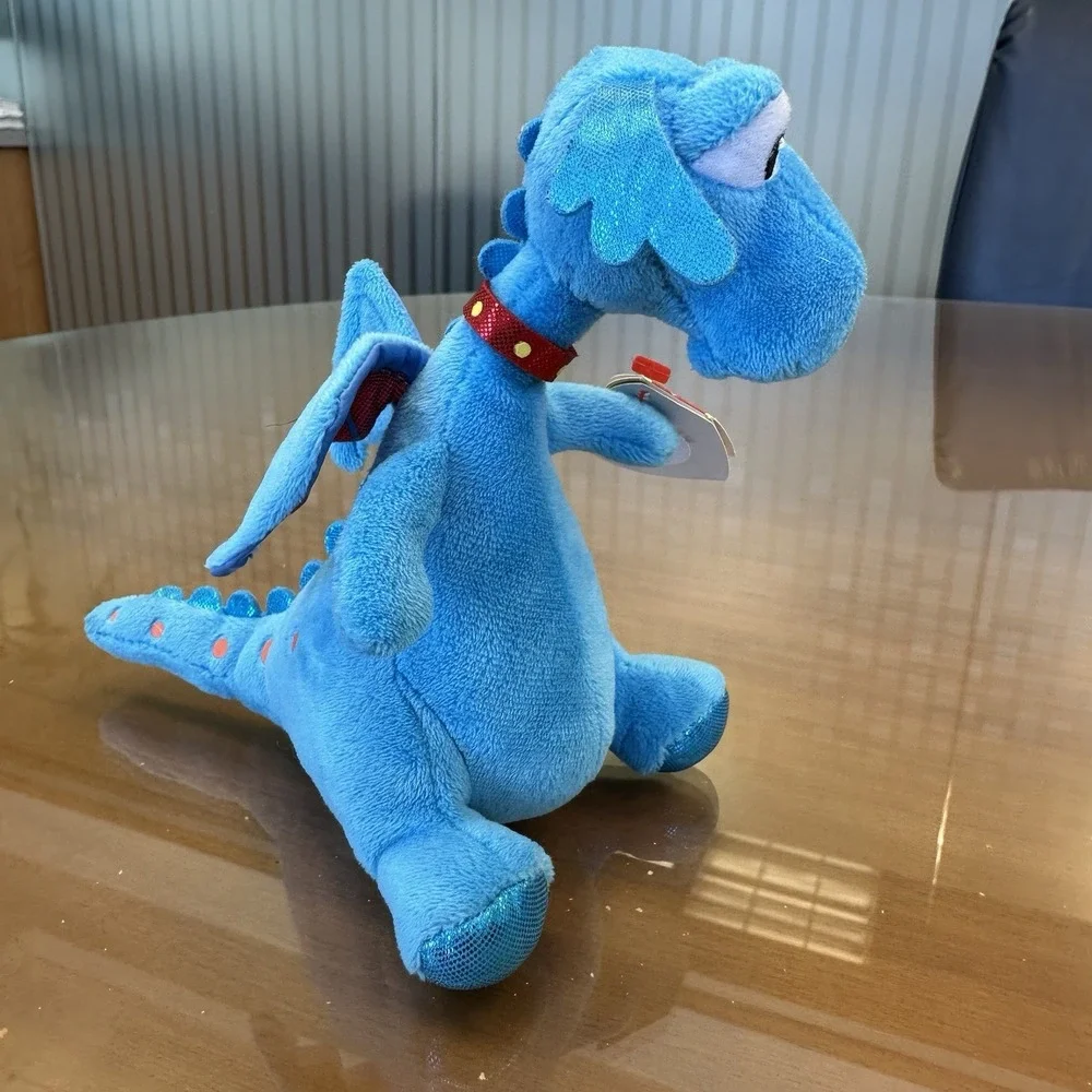 Ty Beanie Baby💜STUFFY‎ THE DRAGON DISNEY DOC MCSTUFFINS